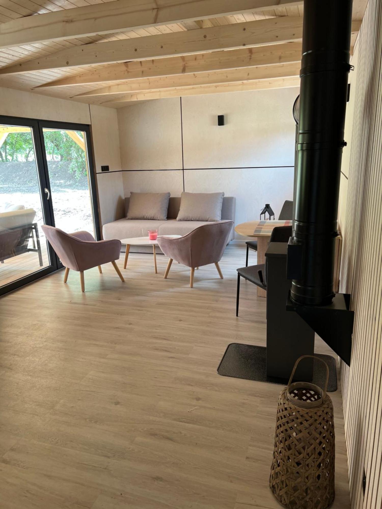 Ferienwohnung Domcek Pod Vezami S Virivkou A Grilom, Pri Termalnom Kupalisku Liptovský Ján Exterior foto