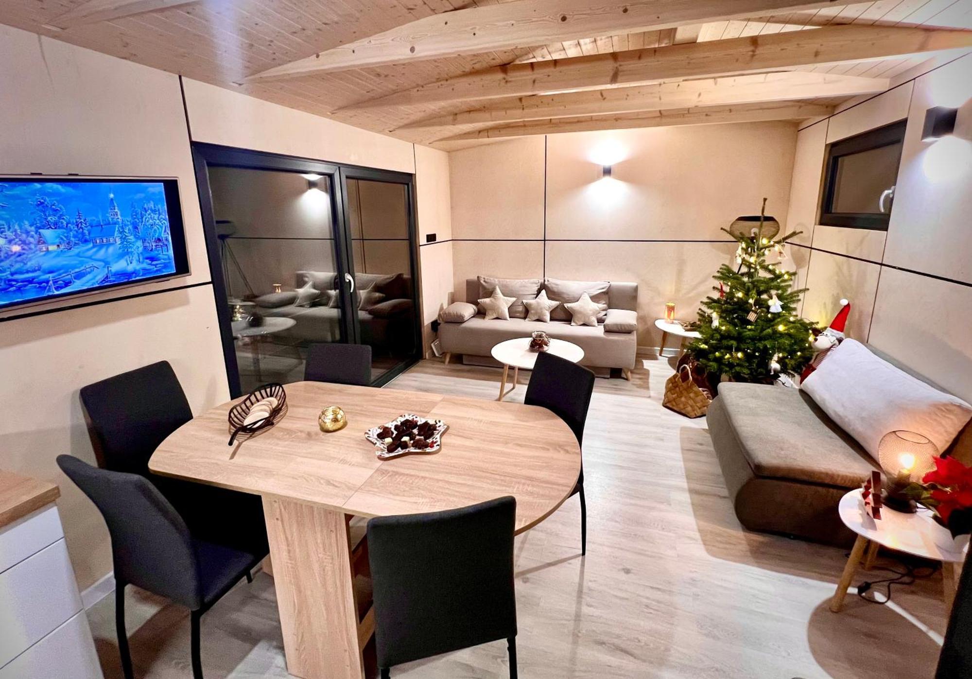 Ferienwohnung Domcek Pod Vezami S Virivkou A Grilom, Pri Termalnom Kupalisku Liptovský Ján Exterior foto