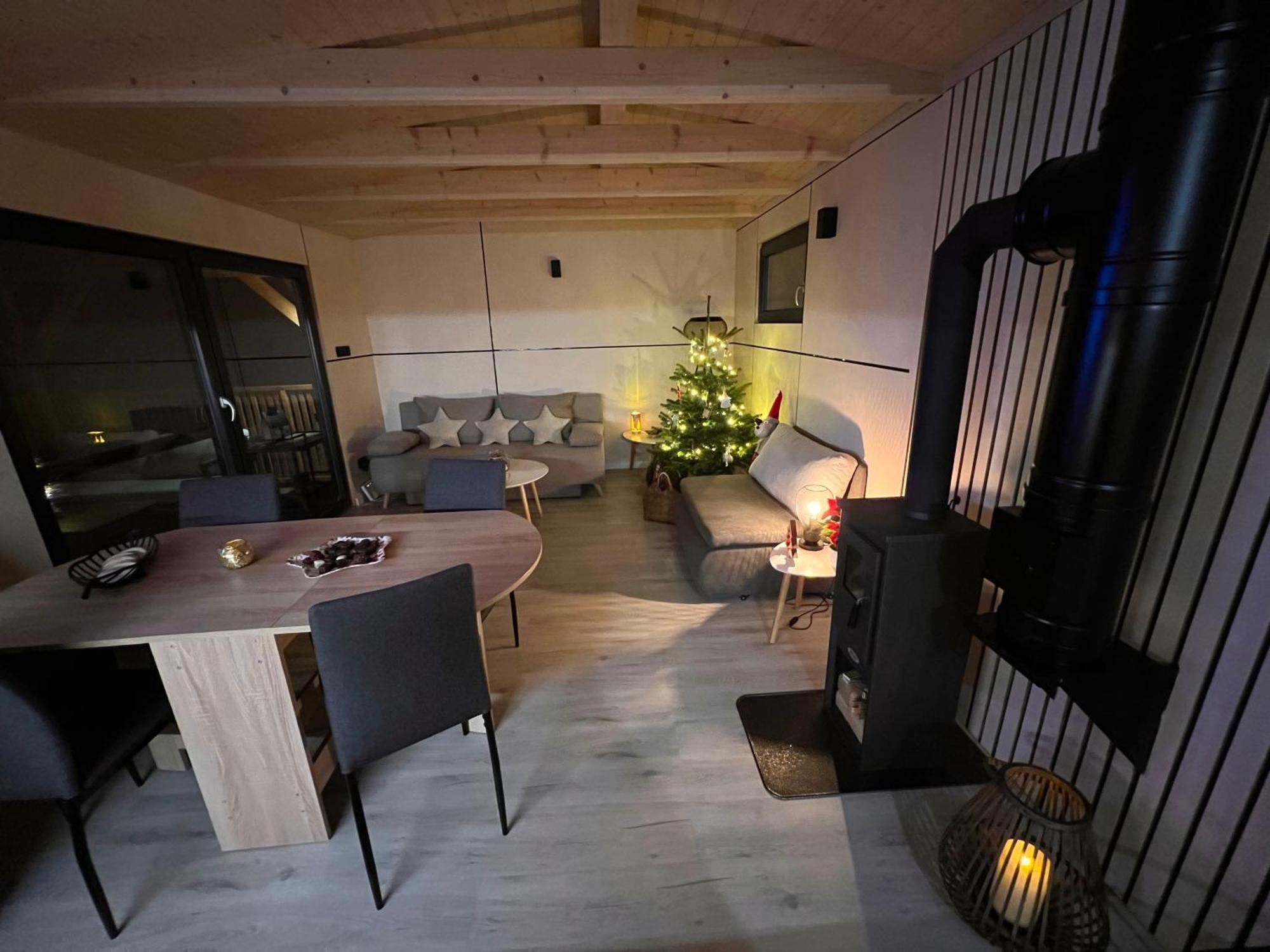 Ferienwohnung Domcek Pod Vezami S Virivkou A Grilom, Pri Termalnom Kupalisku Liptovský Ján Exterior foto