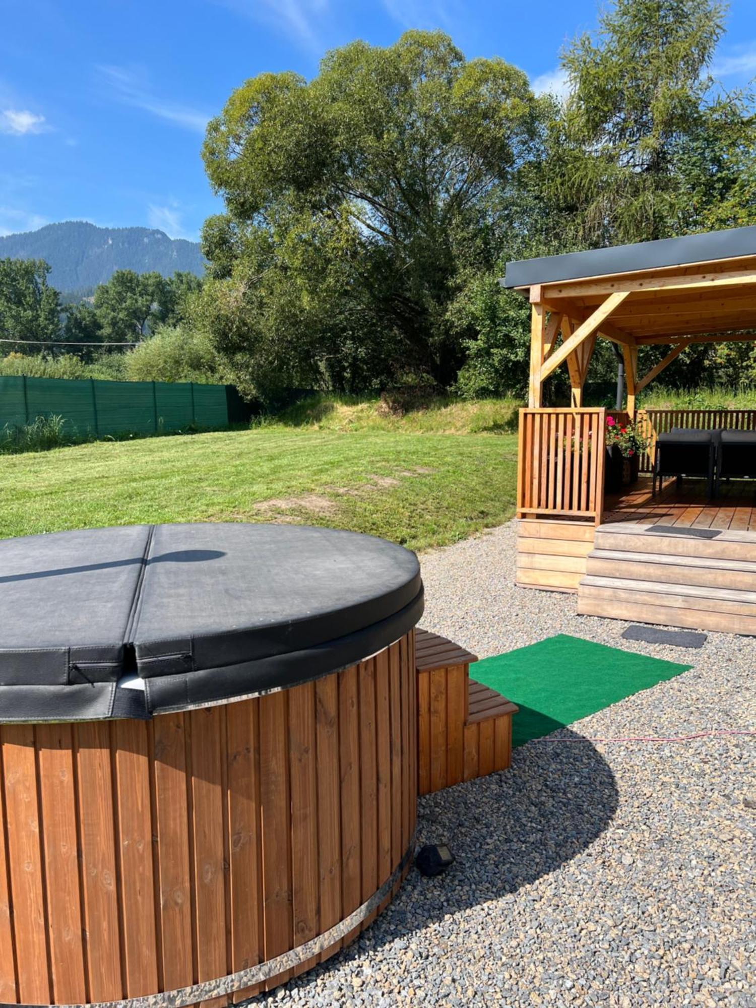 Ferienwohnung Domcek Pod Vezami S Virivkou A Grilom, Pri Termalnom Kupalisku Liptovský Ján Exterior foto